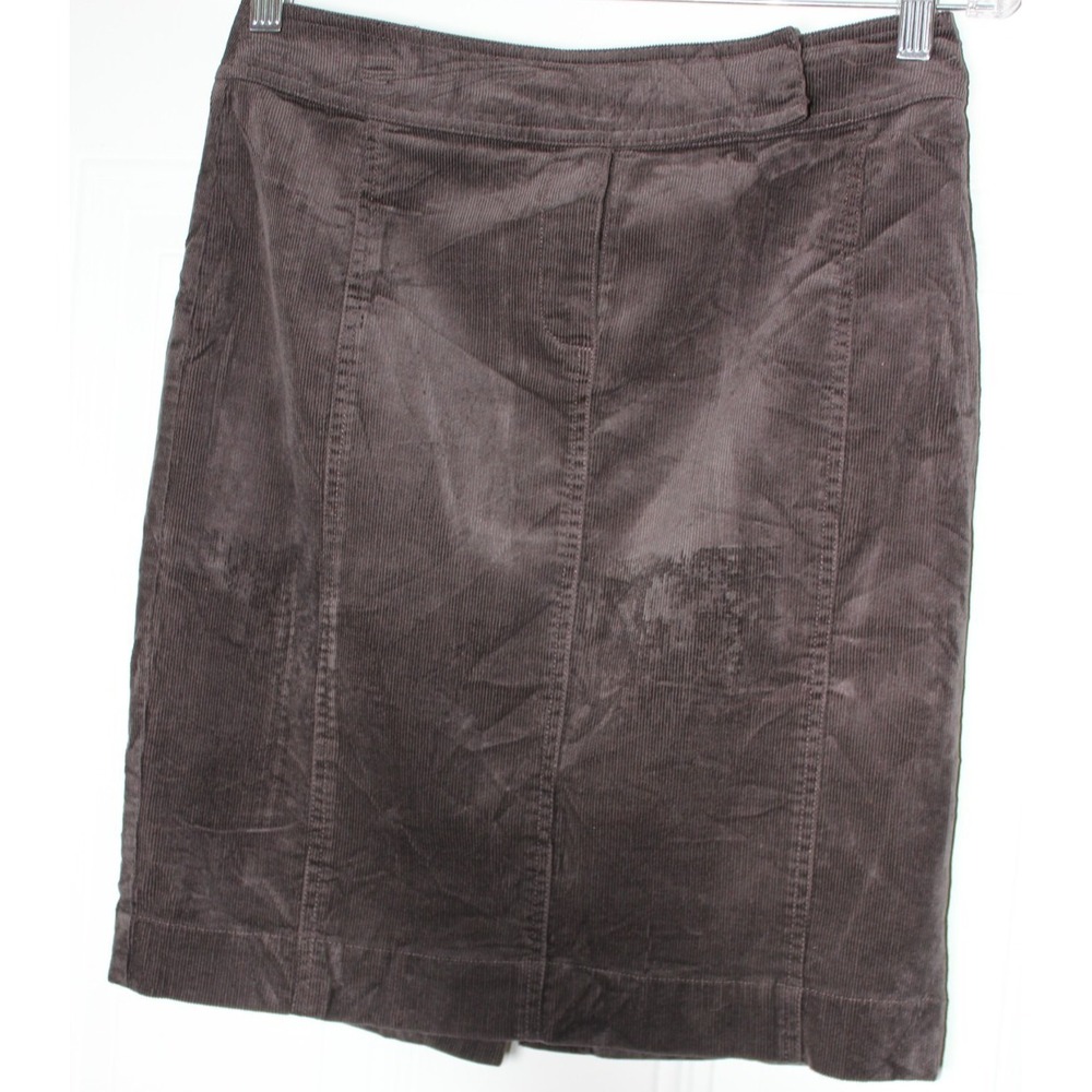 Eileen Fisher Corduroy Skirt Neutral Oatmeal Granola Fall Goblincore Size‎ XS
